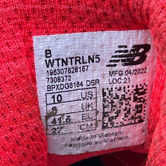 New Balance Dynasoft Nitrel V5 Women's Size 10 Blue Running Shoes WTNTRLN5 - Picture 9 of 10